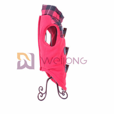 Ox Horn Leather Loops Dog Down Jacket Velcro / Faux Opening Warm Dog Coats. الثور القرن الجلود الحلقات الكلب أسفل سترة الفيلكرو / فو افتتاح معطف دافئ الكلب