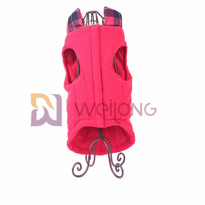Ox Horn Leather Loops Dog Down Jacket Velcro / Faux Opening Warm Dog Coats. الثور القرن الجلود الحلقات الكلب أسفل سترة الفيلكرو / فو افتتاح معطف دافئ الكلب
