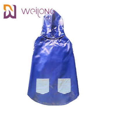 True Pocket Velcro افتتاح متوسط ​​معطف واق من المطر الكلب مخصص على الوجهين