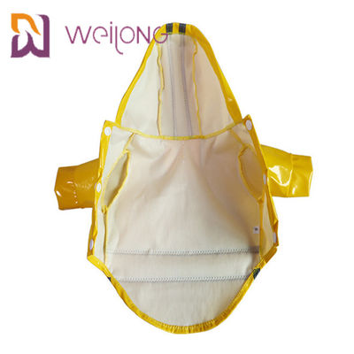 بو الجلود خفيفة الوزن معطف واق من المطر الحيوانات الأليفة Windproof سترة المطر جرو