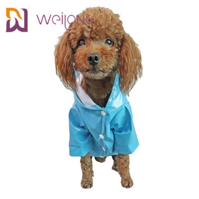 بو الجلود خفيفة الوزن معطف واق من المطر الحيوانات الأليفة Windproof سترة المطر جرو