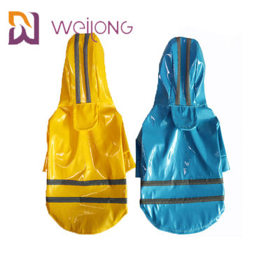 بو الجلود خفيفة الوزن معطف واق من المطر الحيوانات الأليفة Windproof سترة المطر جرو